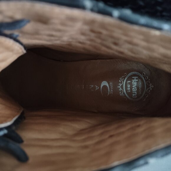 Jeffrey Campbell black basketweave Litas - 8 - Picture 7 of 10